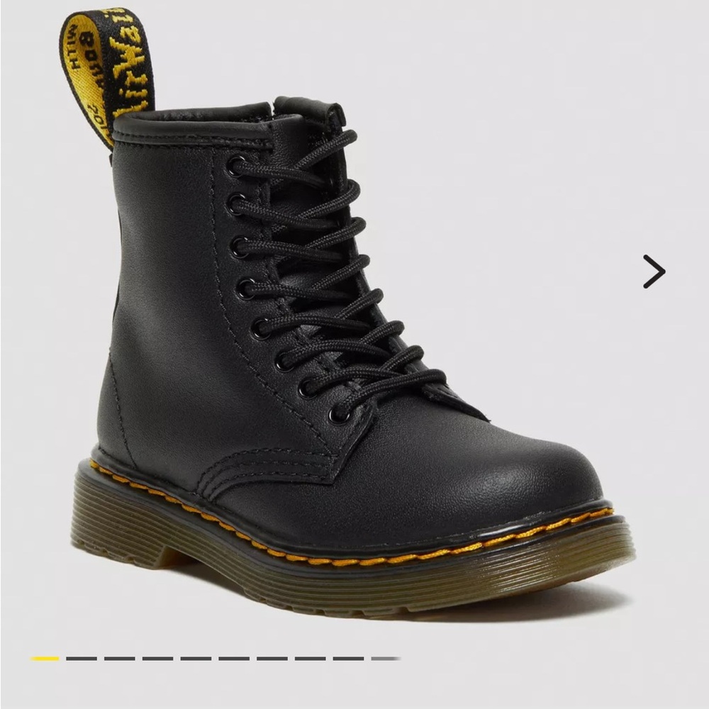 Toddler Black Doc Martens size 7
